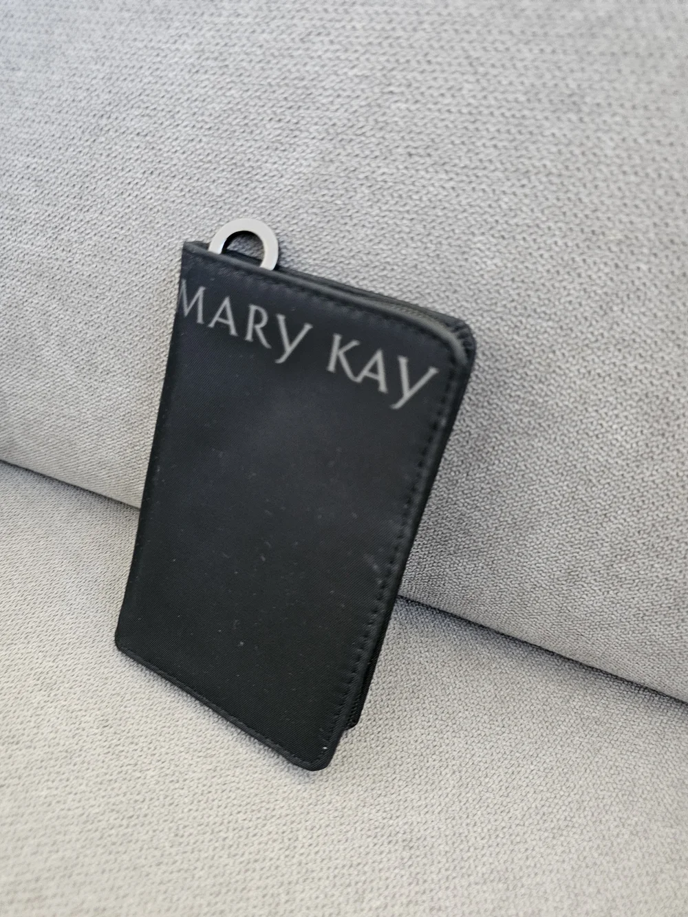 Mary Kay Wallet Lipstick Lip Gloss Cosmetic Case with Mirror Zipper 3x5